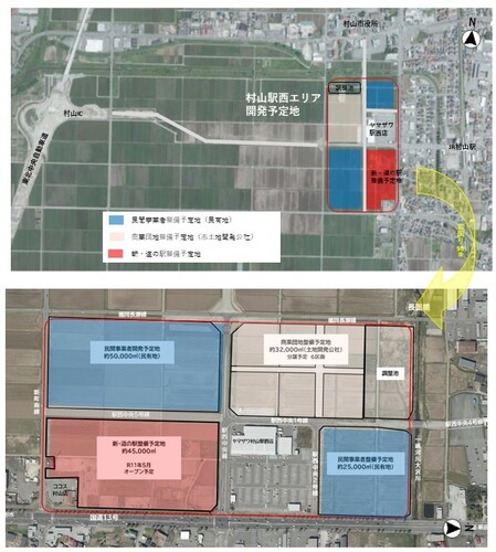 駅西エリア図面