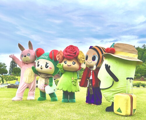 山形県内のゆるキャラの画像