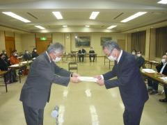 答申の様子