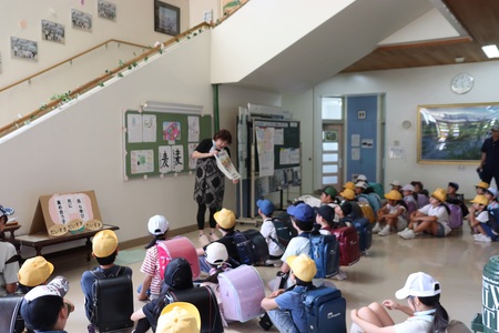 安全について考える子どもたち