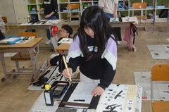 書初め会3