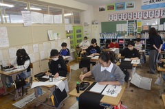 書初め会5