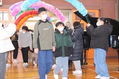 6年生を送る会1