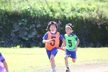 運動会9　バトンは中学年へ