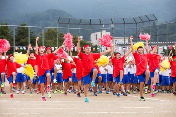 赤組応援合戦