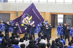 写真 応援の様子