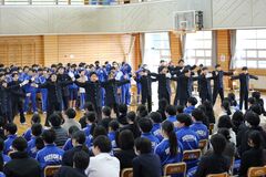 写真 応援の様子