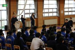 写真 応援の様子