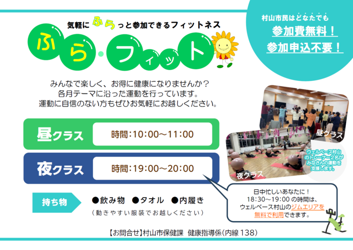 ふら・フィットについての図