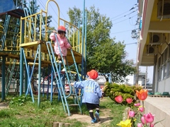 楯岡幼稚園園児