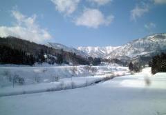 山の内大鳥居から見る