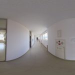 管理棟3F英語準備室前廊下