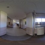 教室棟1F化学室前廊下1