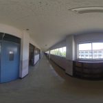1年3組前廊下1