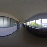 教室棟第1学習室前廊下2