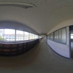 教室棟第1学習室前廊下1