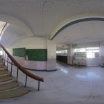 教室棟1-2F中央階段3